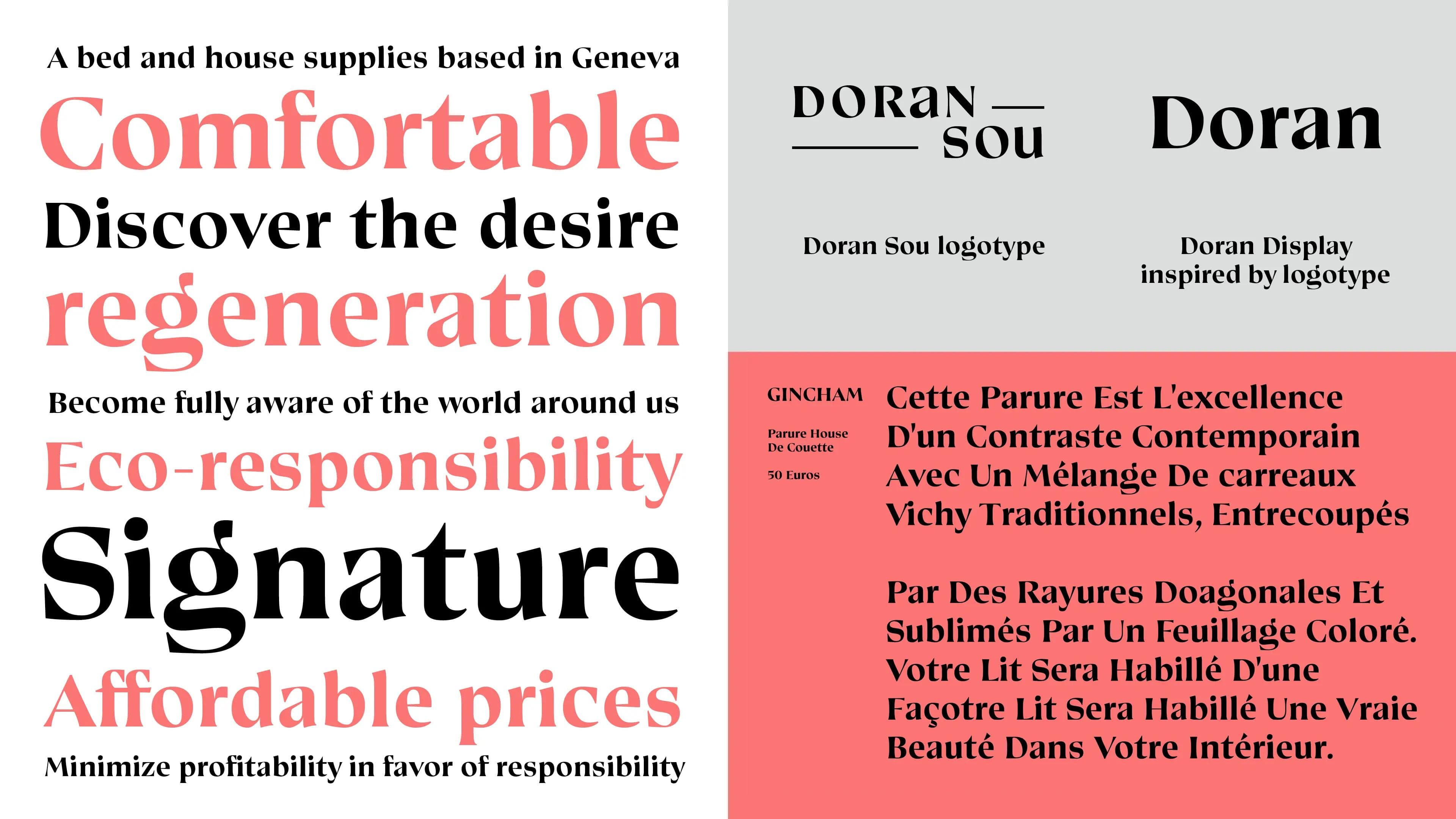 Doran for house supplies, Doran Sou 1